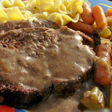 German-Style Beef Roast for the Crock Pot