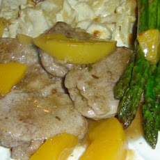 Pork Tenderloin in Peach Sauce