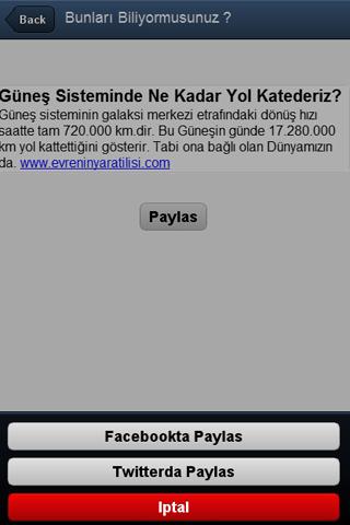 【免費教育App】Bunlari Biliyor musunuz?-APP點子