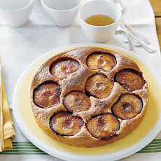 Open-Face Plum Cake