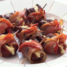 Bacon-Wrapped Chestnut-Stuffed Dates