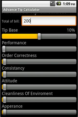 Advanced Tip Calculator