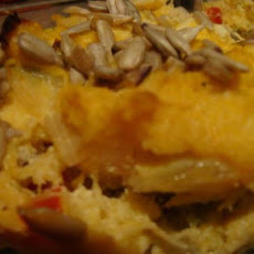 Acorn Squash Feta Casserole