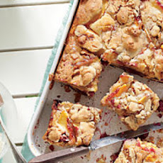 Blackberry-Peach Cobbler Bars
