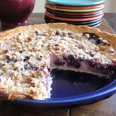 True Blue Custard Crunch Pie