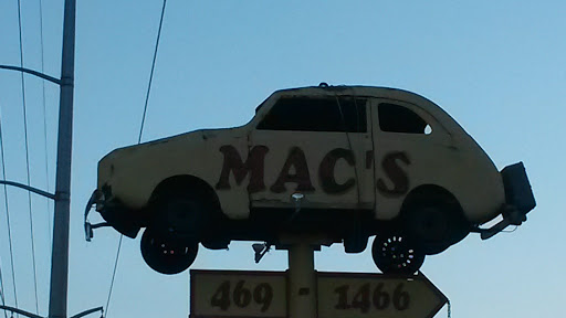 Mac's Car on a Pole