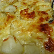Lightened Scalloped Potatoes With Cheese