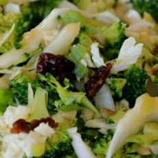 Asian Cabbage-Broccoli Coleslaw