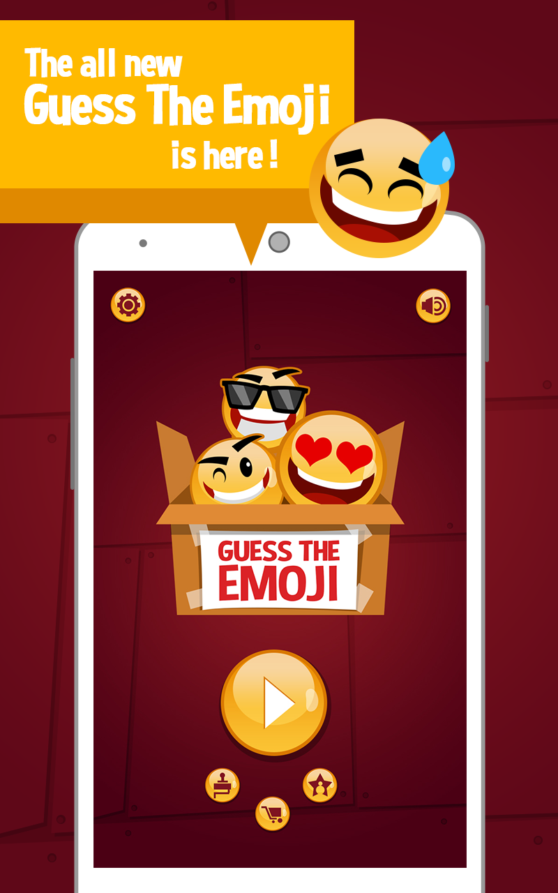 Android application Guess The Emoji - Emoji Quiz screenshort