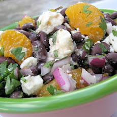 Black Bean and Mandarin Orange Salad
