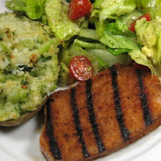 Grilled Ham Steak With Southwestern Rub