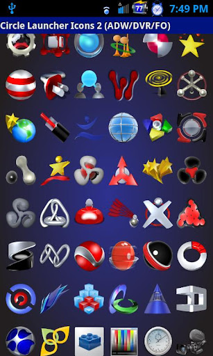 Circle Launcher Icons 2 ADW FO