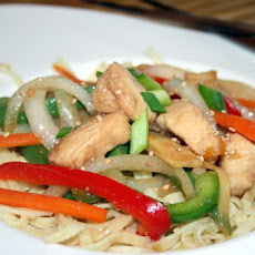 Teriyaki Linguine With Chicken