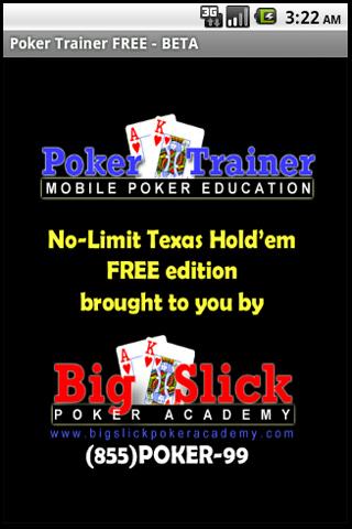 PokerTrainer FREE - NLHE