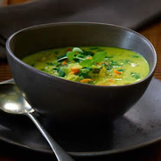 Curry and Coconut Milk Soup