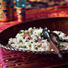Spiced Basmati Pilaf with Garden Peas