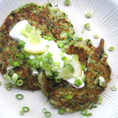 Quick Zucchini and Dill Pancakes