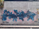 Grafitti Flor Azul