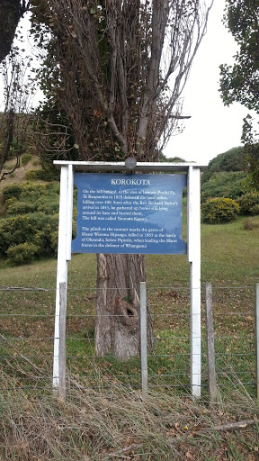 Korokota Memorial