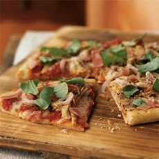 Roast Turkey and Prosciutto Pizza