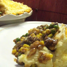 V's Kicked-Up Shepherd's Pie