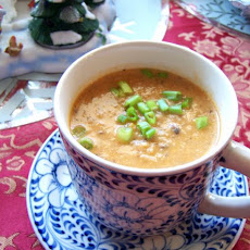 Creamy Cauliflower and Brie Soup