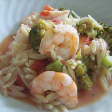 Orzo Shrimp Stew