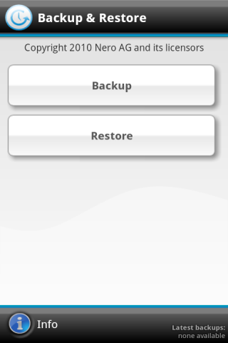 Dell™ Backup Restore
