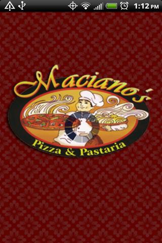 Maciano's Pizza Pastaria