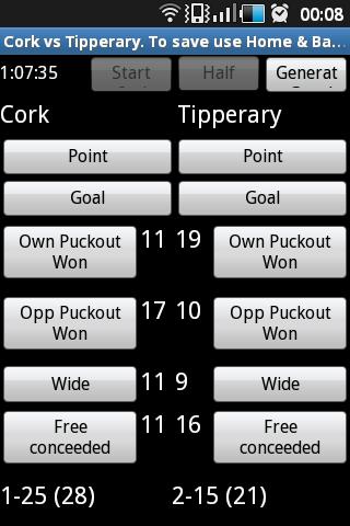 【免費運動App】GAA Hurling Stats Recorder-APP點子