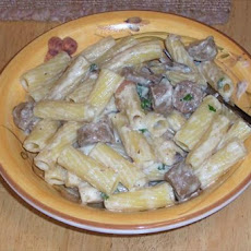 Rigatoni With Sausage and Parmesan