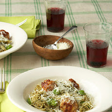 Pasta with Mint Pesto and Fava