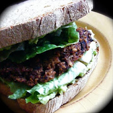 Olive Lentil Burgers