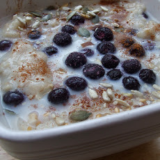 Blueberries & Cream Porridge