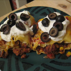 Beefy Noodle Roll-Ups