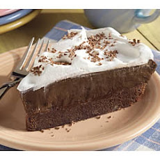 Brownie Bottom Pudding Pie