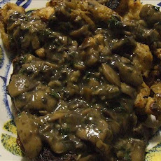 Mushroom Wine Sauce For Steaks