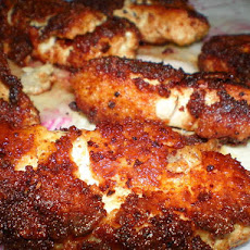 Mustardy Fried Chicken Breasts