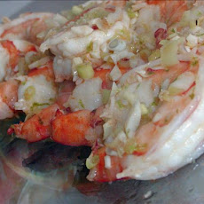 Lemongrass and Beer Shrimp