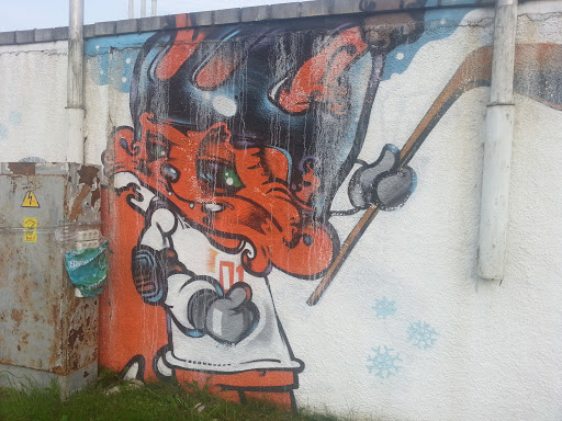 Graffiti Fox