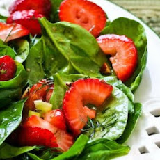 Spring Strawberry Spinach Salad