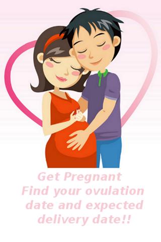 Android application Get Pregnant screenshort