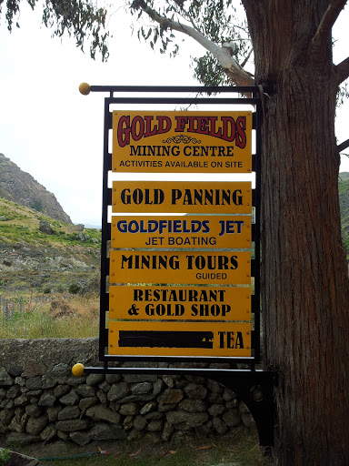 Goldfields Mining Centre Signage