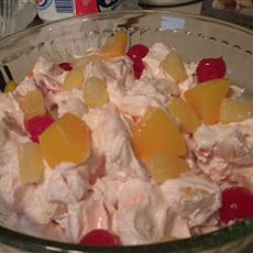 Fluffy Pink Fruit Salad