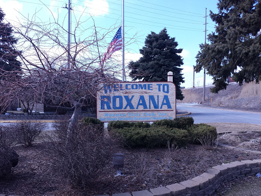 Roxana Welcome Sign