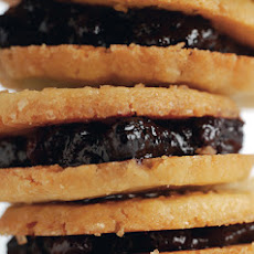 Blueberry Jam Sandwich Cookies