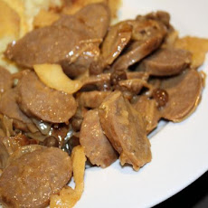 Sweet Curried Sausages