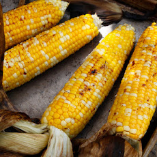 Grilled Corn with Soy Sauce and Mirin Recipe