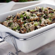 Rice Stuffing W/ Mushrooms & Chestnuts (Gluten Free)