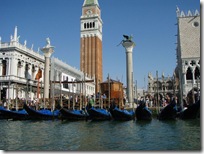 In front of Piazza Saint Marco